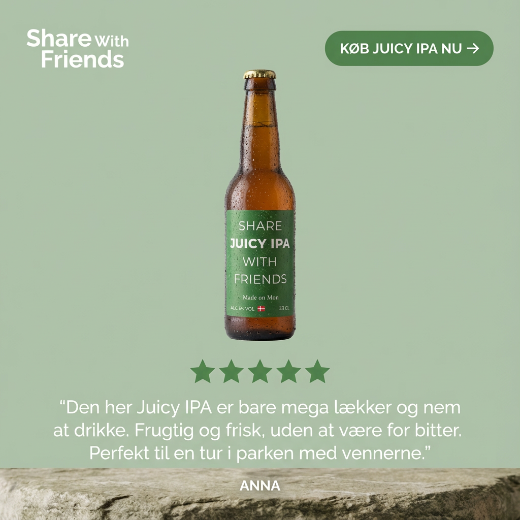 Share Juicy IPA With Friends