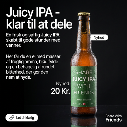 Share Juicy IPA With Friends