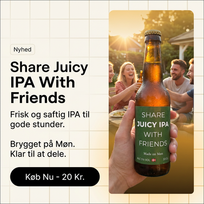 Share Juicy IPA With Friends