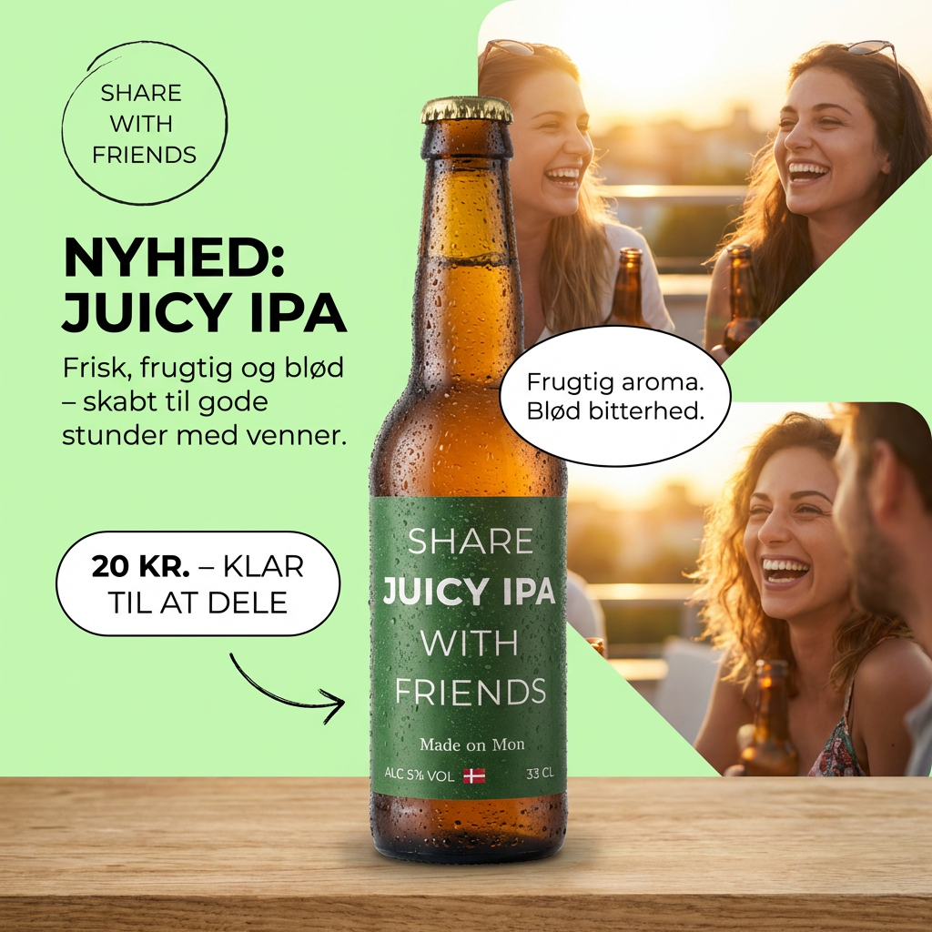Share Juicy IPA With Friends